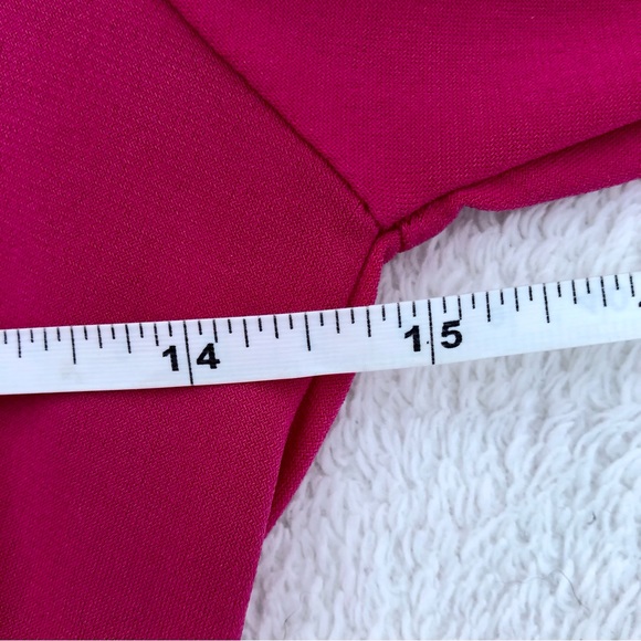 Chacha Vente Cold Shoulder Top Pink Sz. Petite Small - Picture 5 of 8